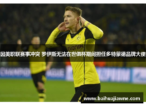 因美职联赛事冲突 罗伊斯无法在世俱杯期间担任多特蒙德品牌大使